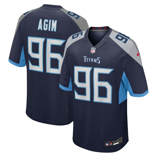 McTelvin Agim Tennessee Titans Nike Team Game Jersey -  Navy