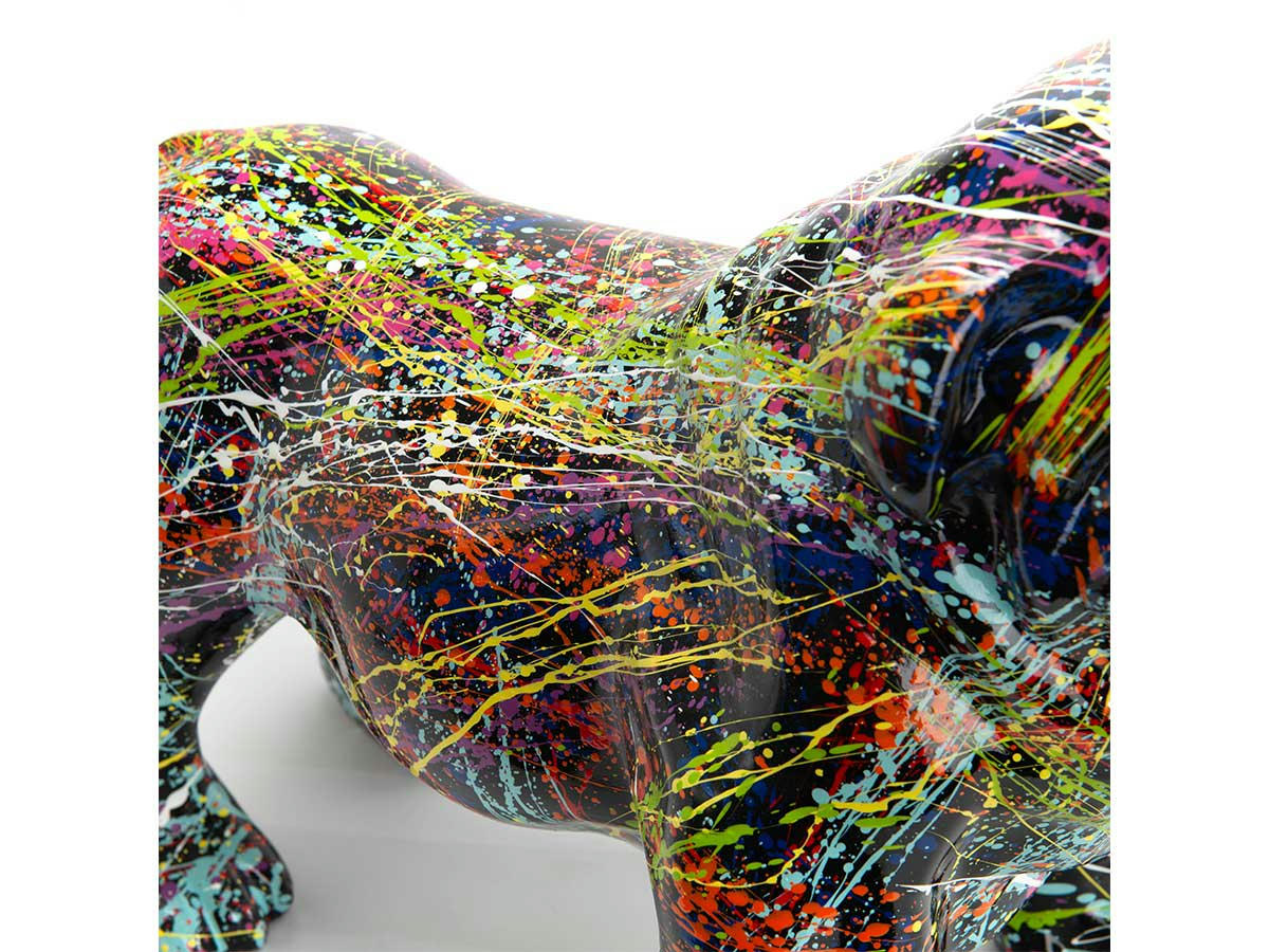 SPLASH - Bulldog USA    small en résine  noir