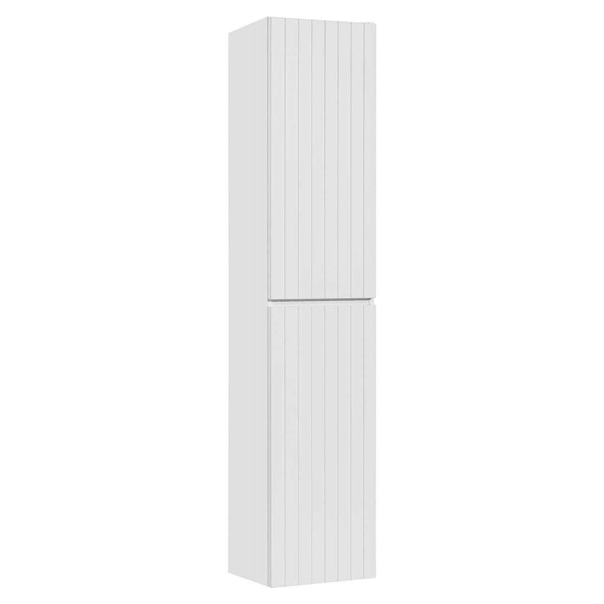 - Colonne murale 2 portes blanc