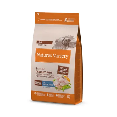 Nature's Variety Healthy Grains Adult Mini White Fish