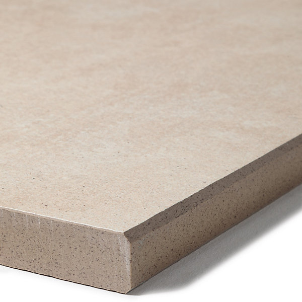 Margelle de piscine effet Béton Beige 60x28x2 cm Bord Droit Cemento- RO'MA CARRELAGE