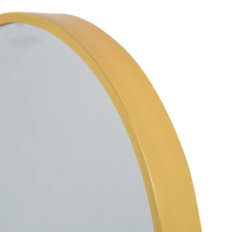 Fragix Alux Wandspiegel - Goud - Aluminium &Oslash;40