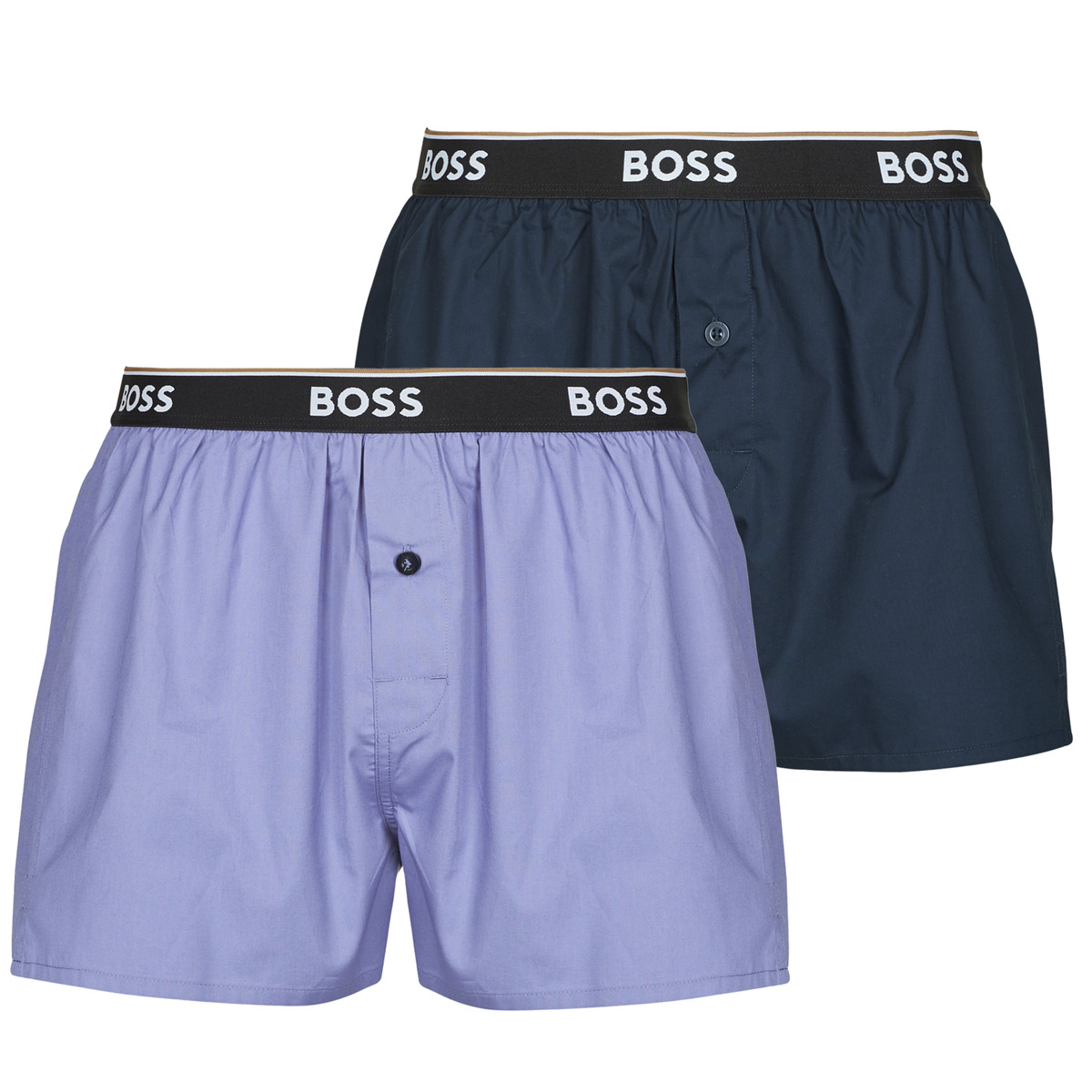 BOSS - 2P Boxer Shorts EW - Blue / Sky / Marine