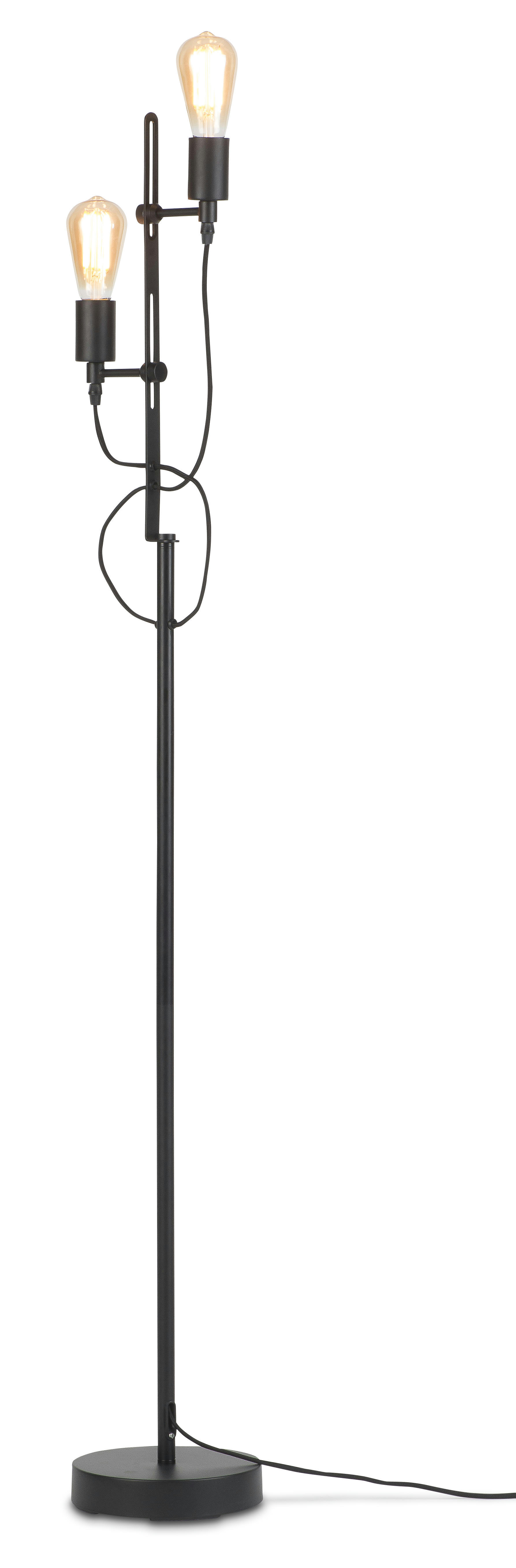 SEATTLE - Lampadaire noir H152cm