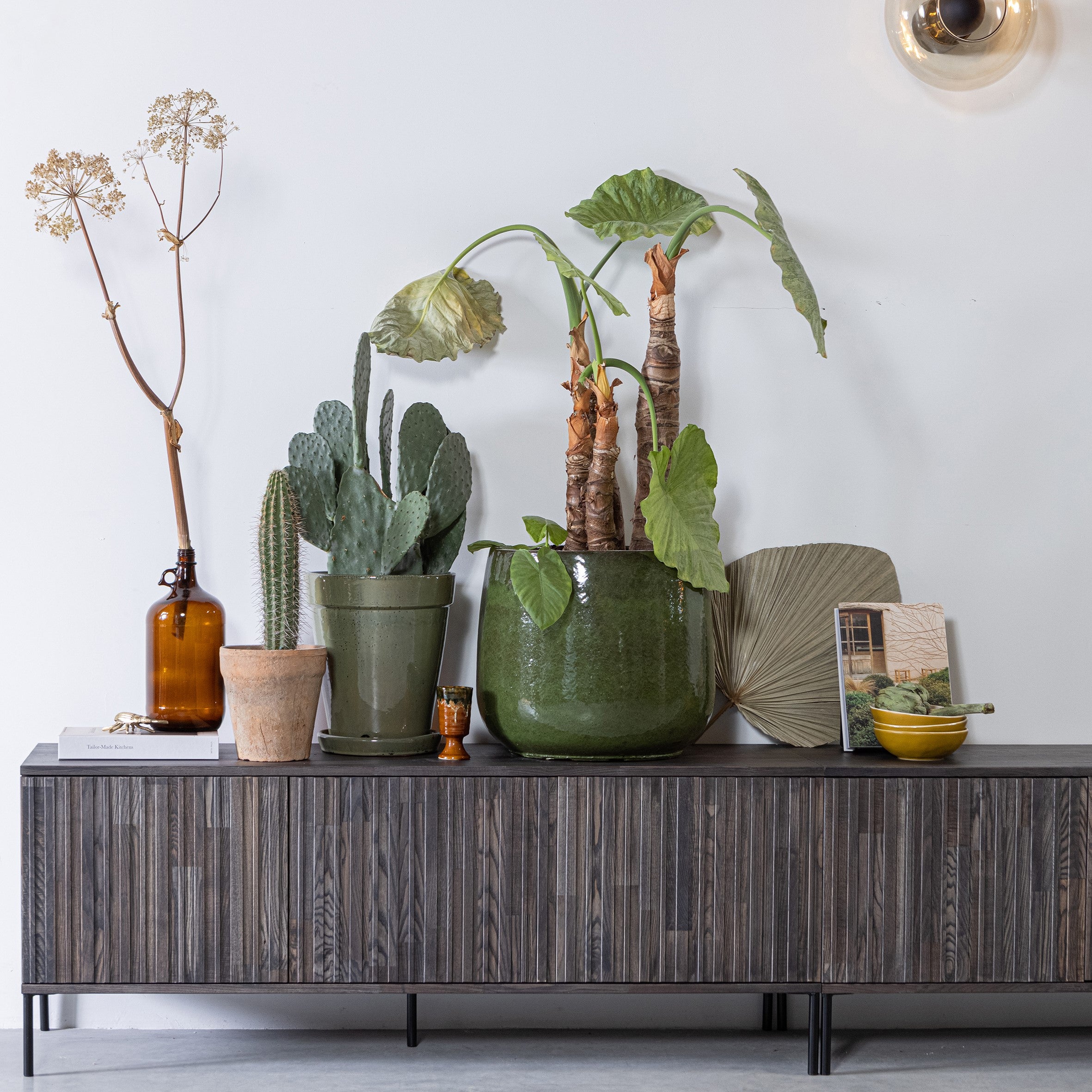 WOOOD New Gravure Tv-meubel B 150 cm - Essen - Espresso