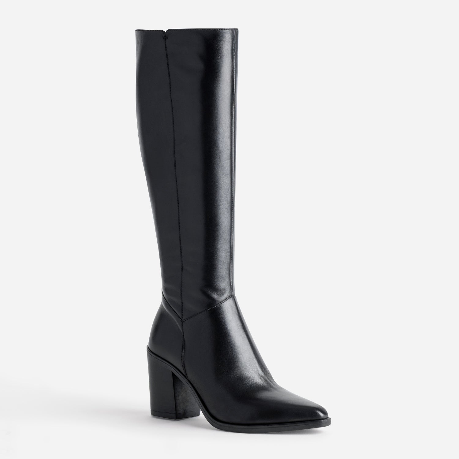 Botte noire cuir