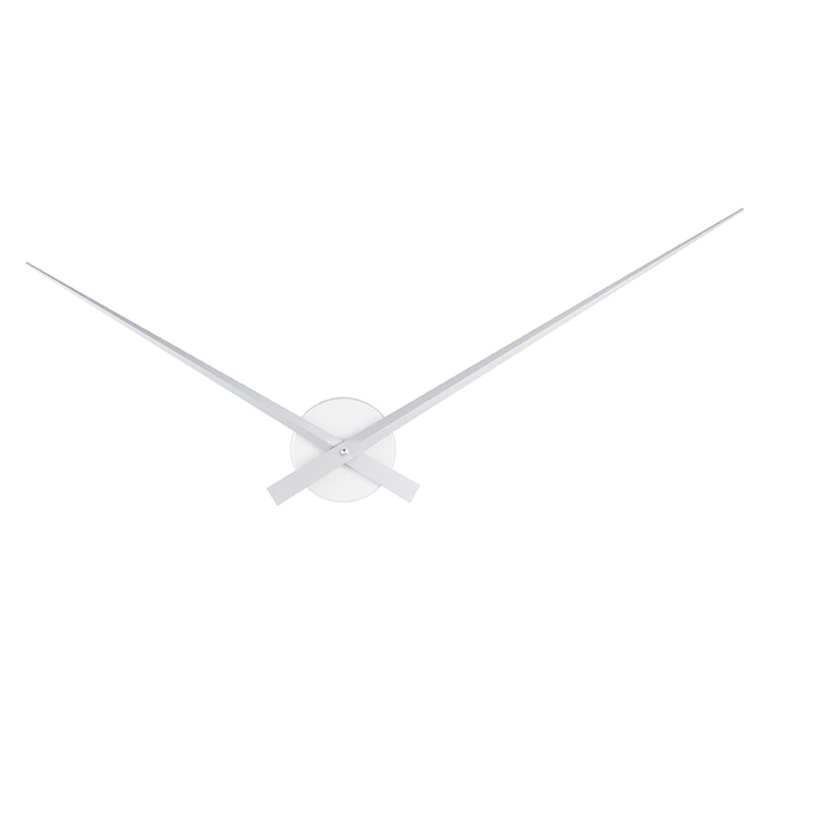 Karlsson wandklok - zilver - Ø77.5cm