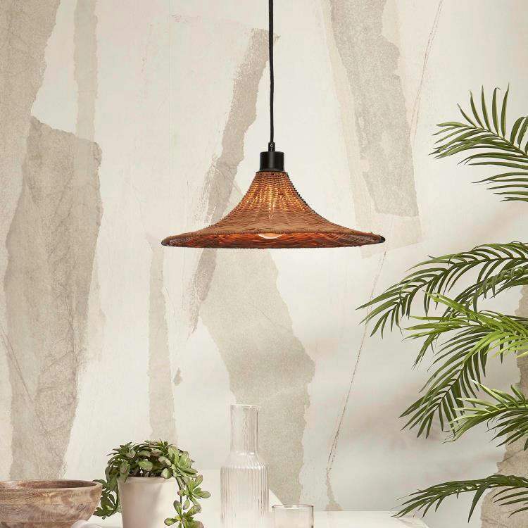 BORABORA - Suspension bambou  naturel, h. 12cm