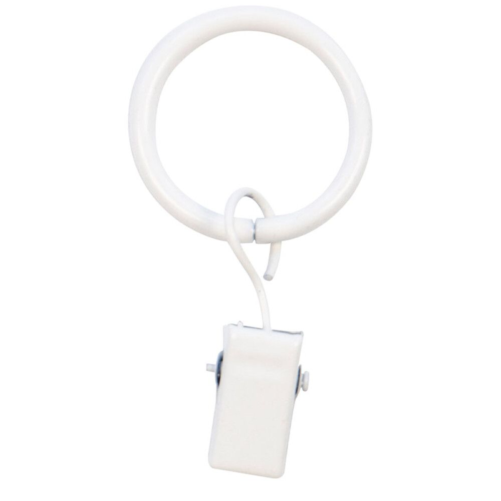 RING HASTA MED KLEMME Ø19 MM HVIT