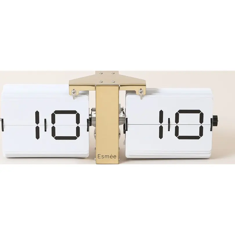 Wanduhr Flip Clock