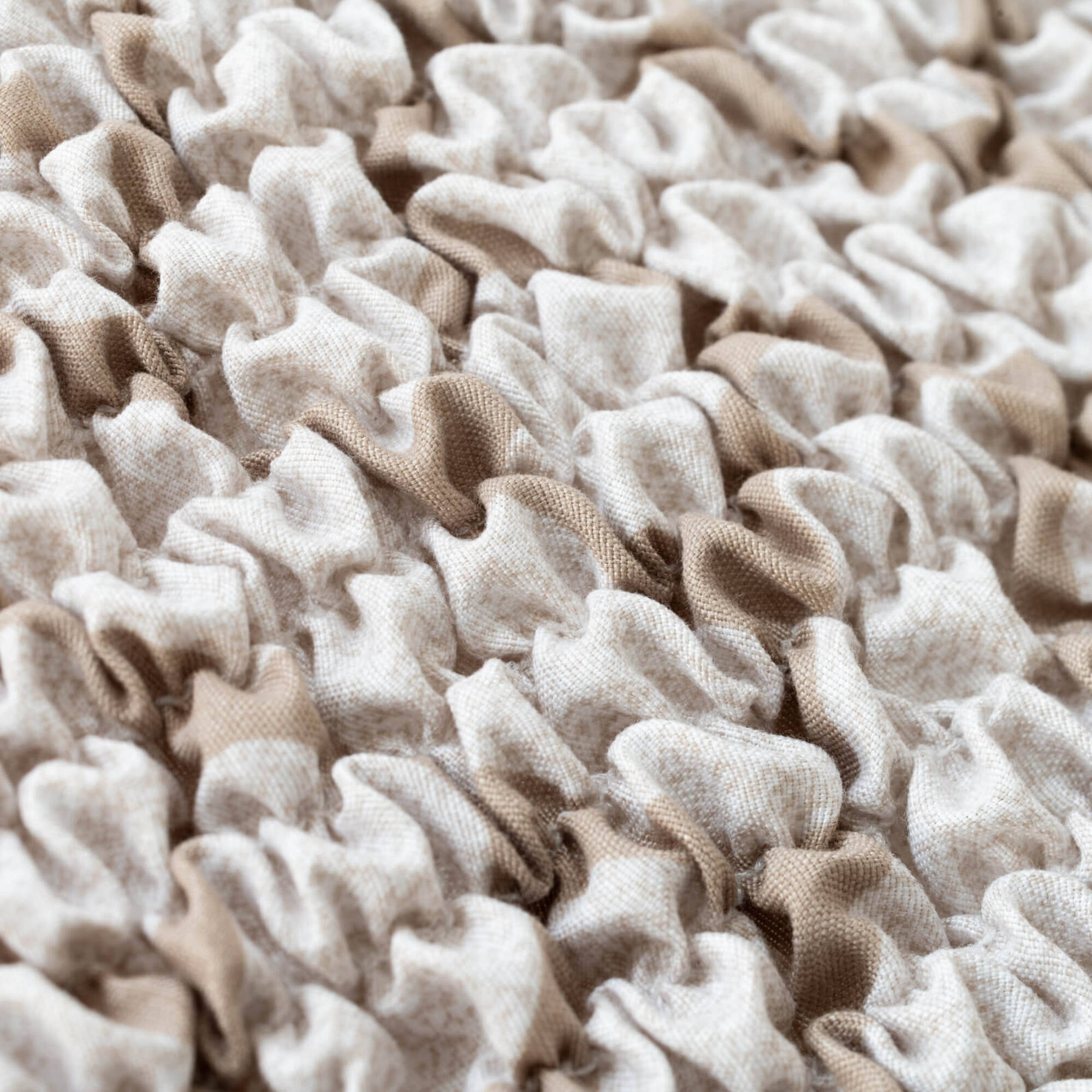 Housse bi-extensible microfibre gaufrée graphique pour fauteuil cabriolet
