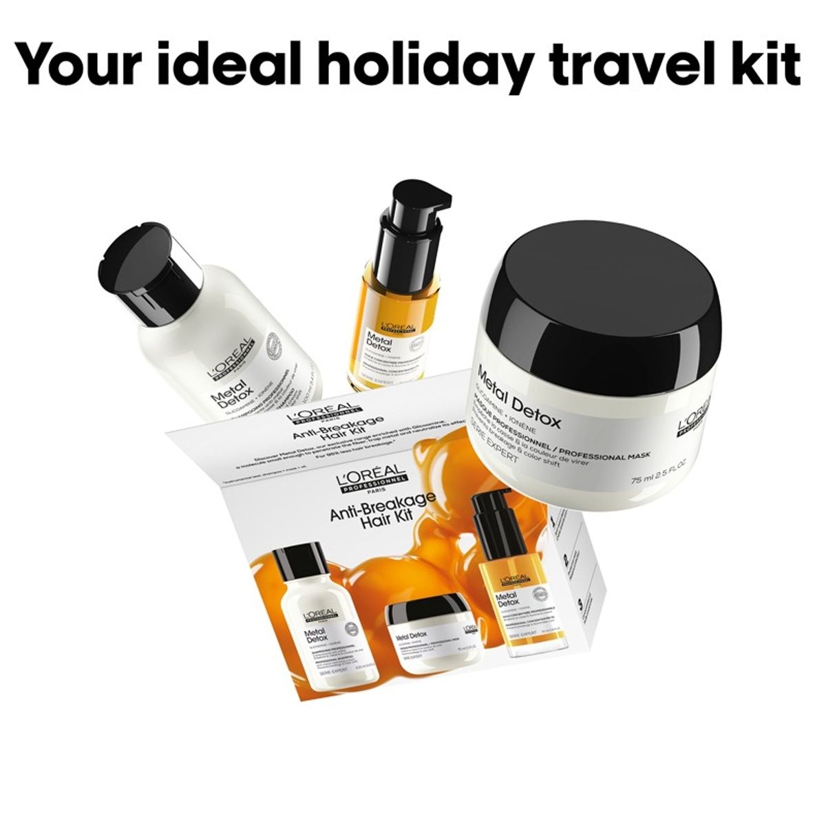 L'Oreal Professionnel Metal Detox Treatment Trio