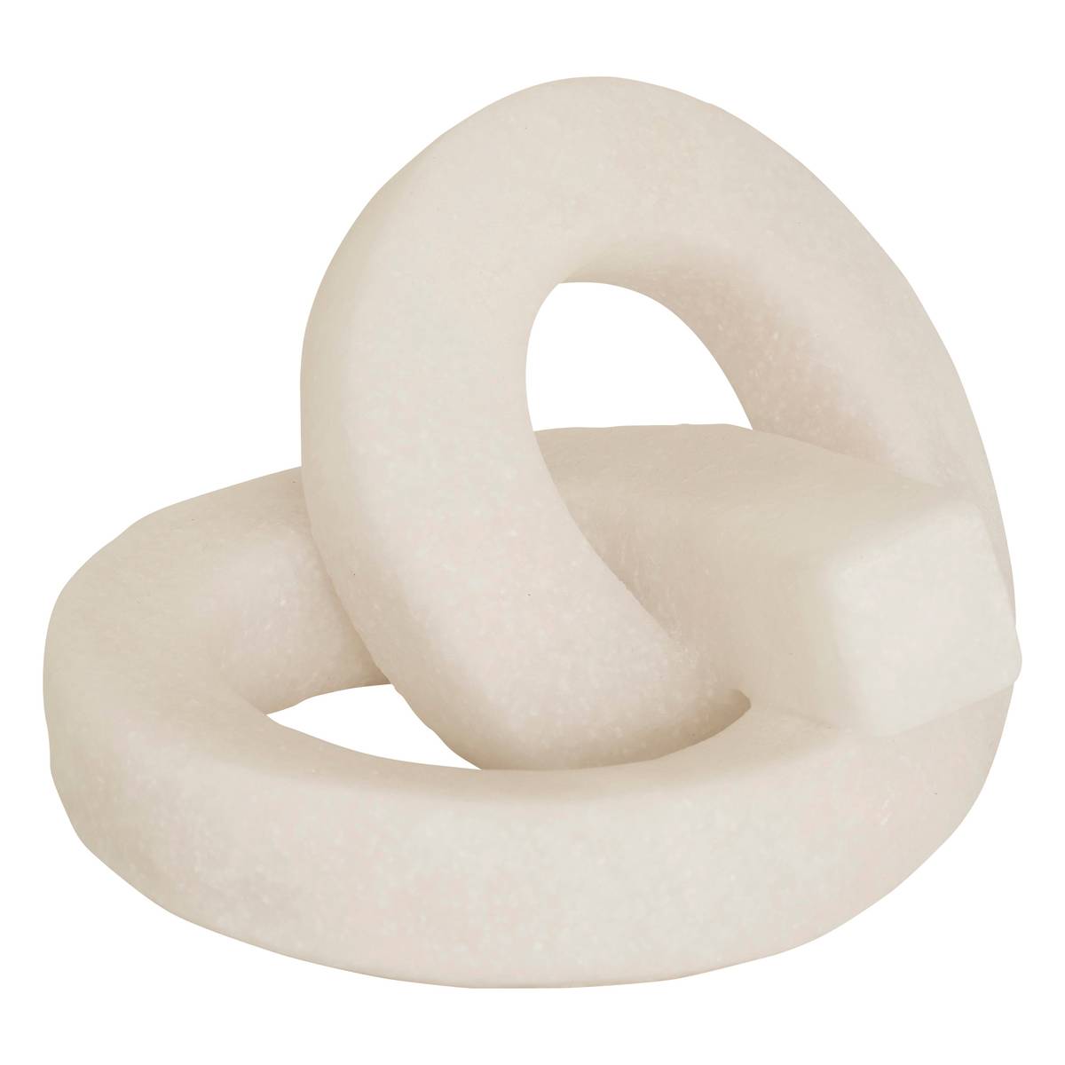 Decor to place "Louan" White, 20.5x17 cm