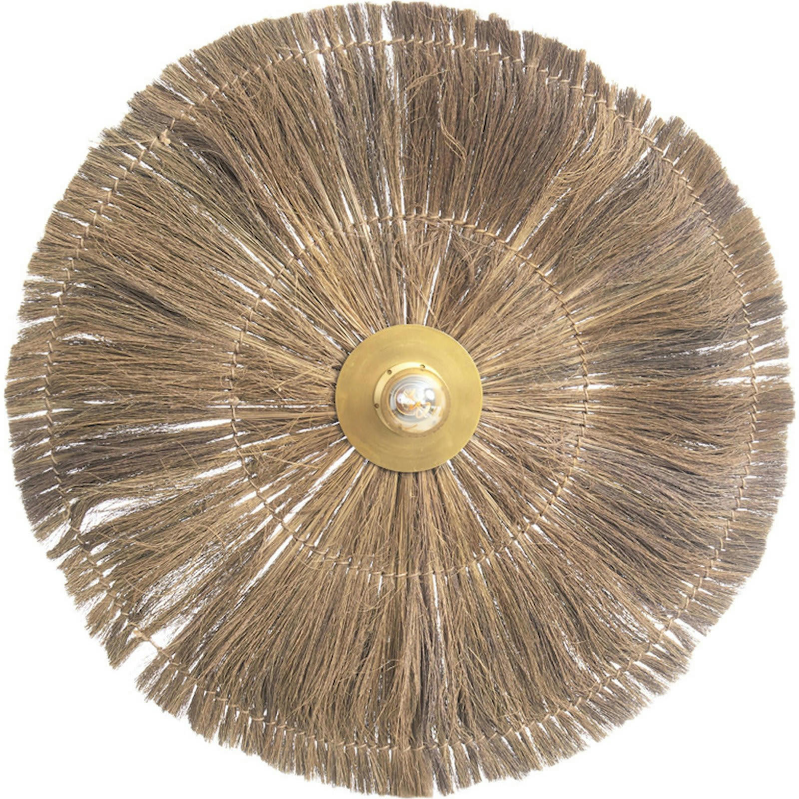 BALI BAZAR - Applique Métal Beige 45x11x46 cm