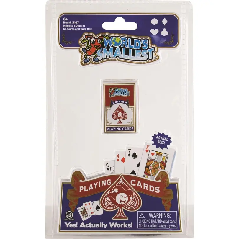 Kartenspiel Worlds Smallest