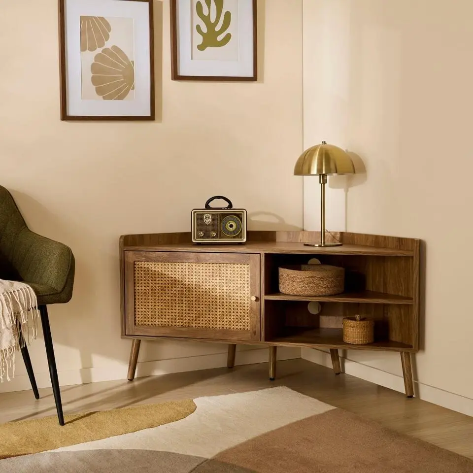 CALICOSY - PALMO Meubelen - Zwart - 40x120x60 cm