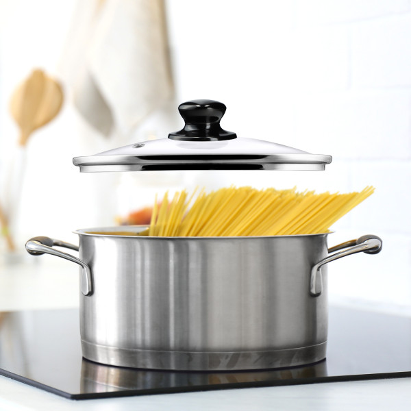 Kadax Pokrywka Szklana 20cm Pokrywa Uniwersalna