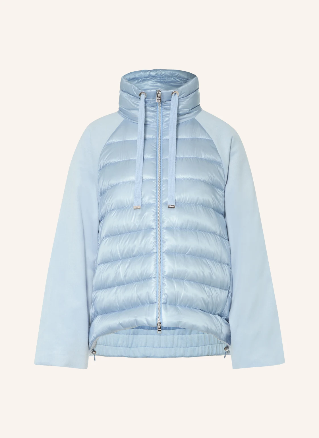 HERNO Daunenjacke im Materialmix