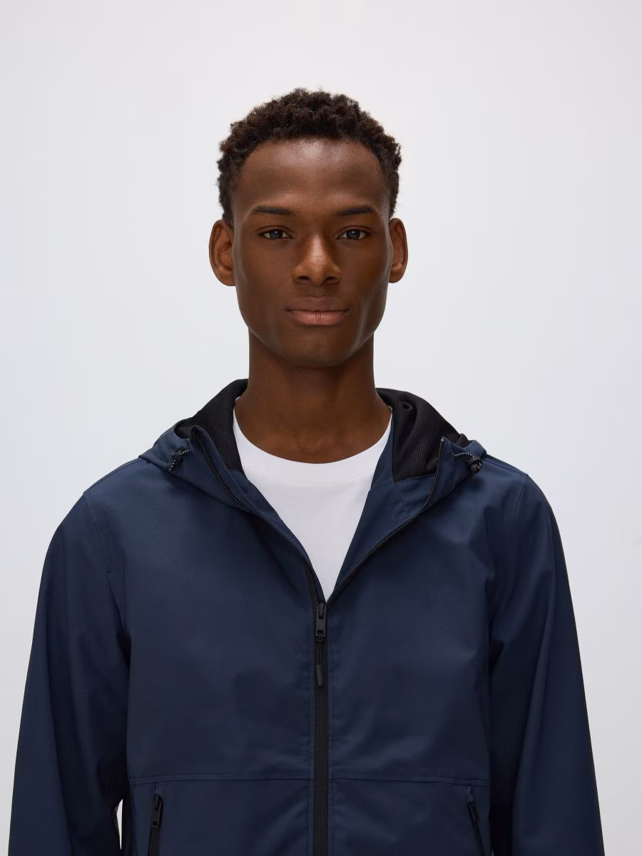 Plain Hooded Jacket