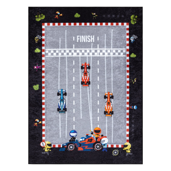 Dywan do prania JUNIOR 52108.801 Wyścigówka, formuła 1 dla 200x290 cm