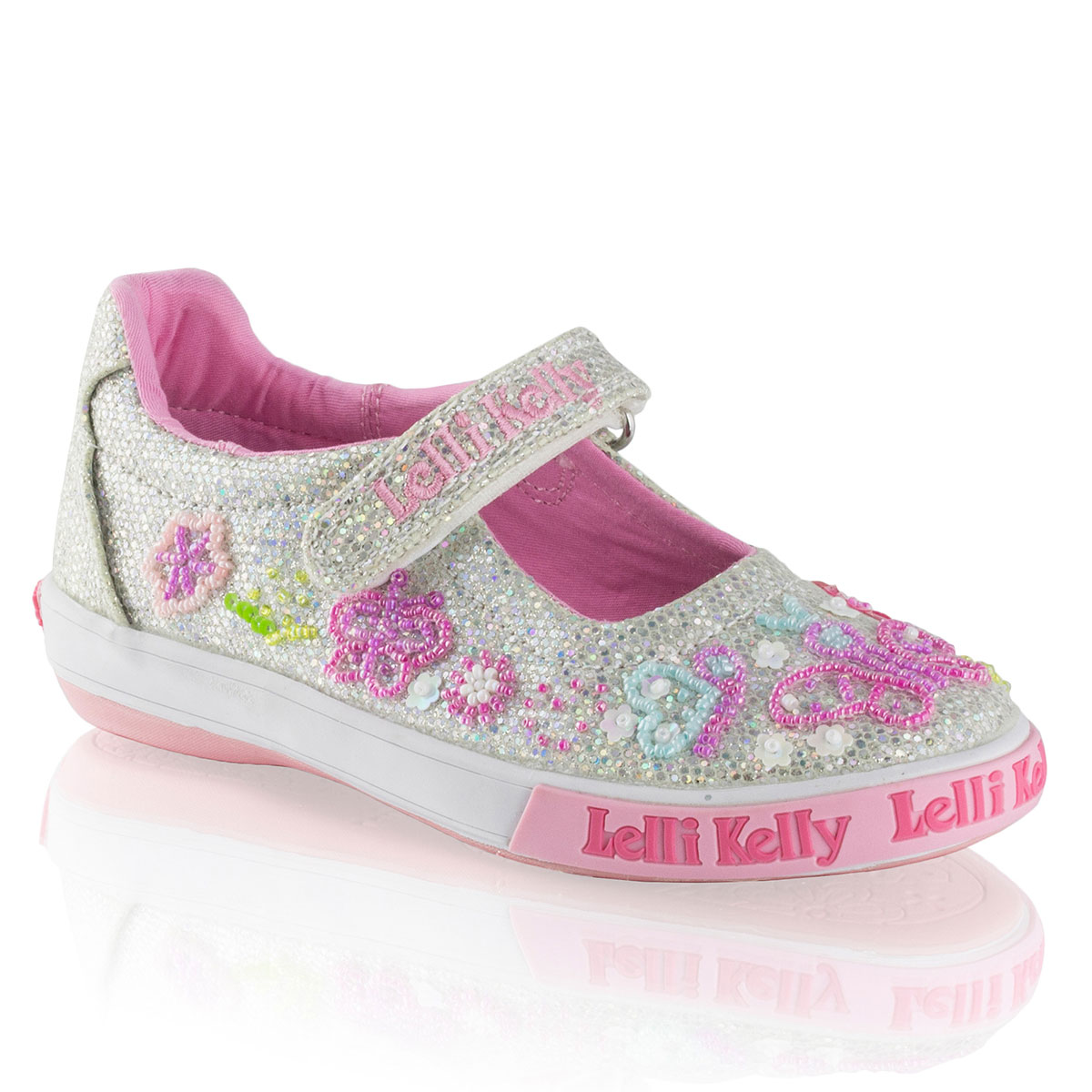 Russell & Bromley LK GLITTER Beaded Mary Jane