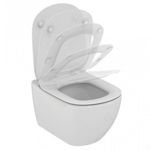 Grohe Pack WC Rapid SL autoportant   cuvette Ideal Standard T354601   plaque Skate Air chrome (ProjectTesi-2)