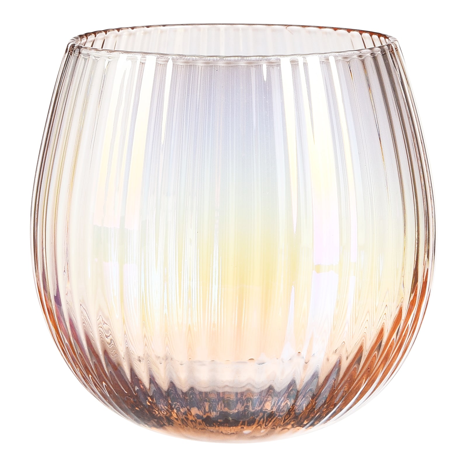 Wasserglas Fancy Ball Bunt, ⌀ 9 cm, H 85 mm