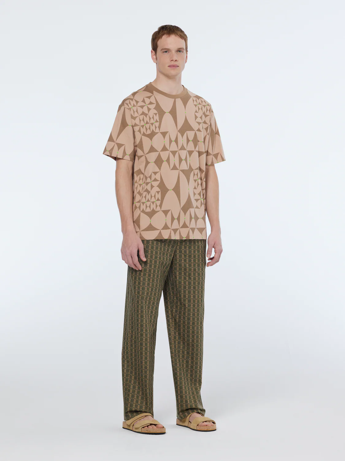 Diamond Print Relaxed Fit T-Shirt