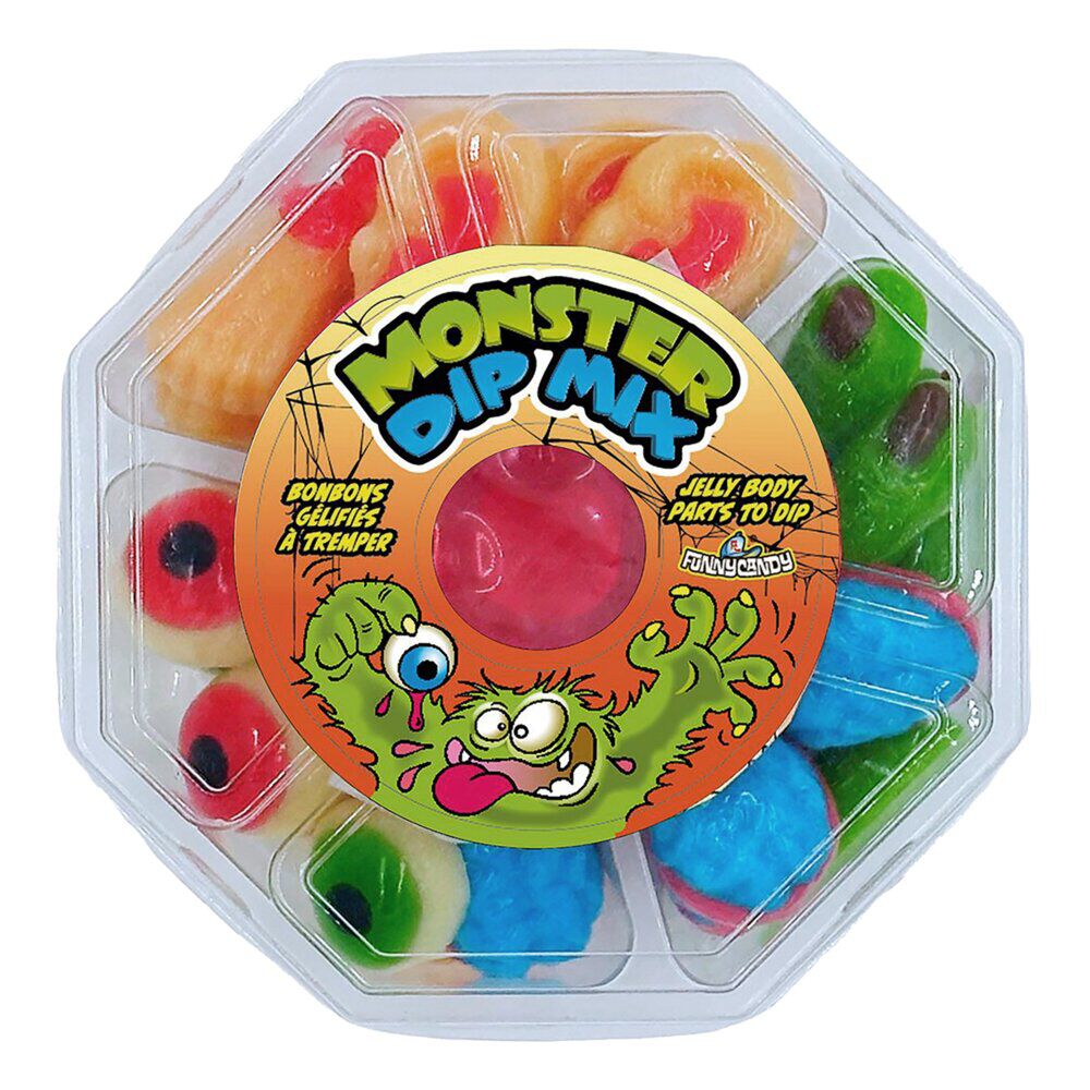 Bonbon Halloween gélifié à tremper boÎte 240gr