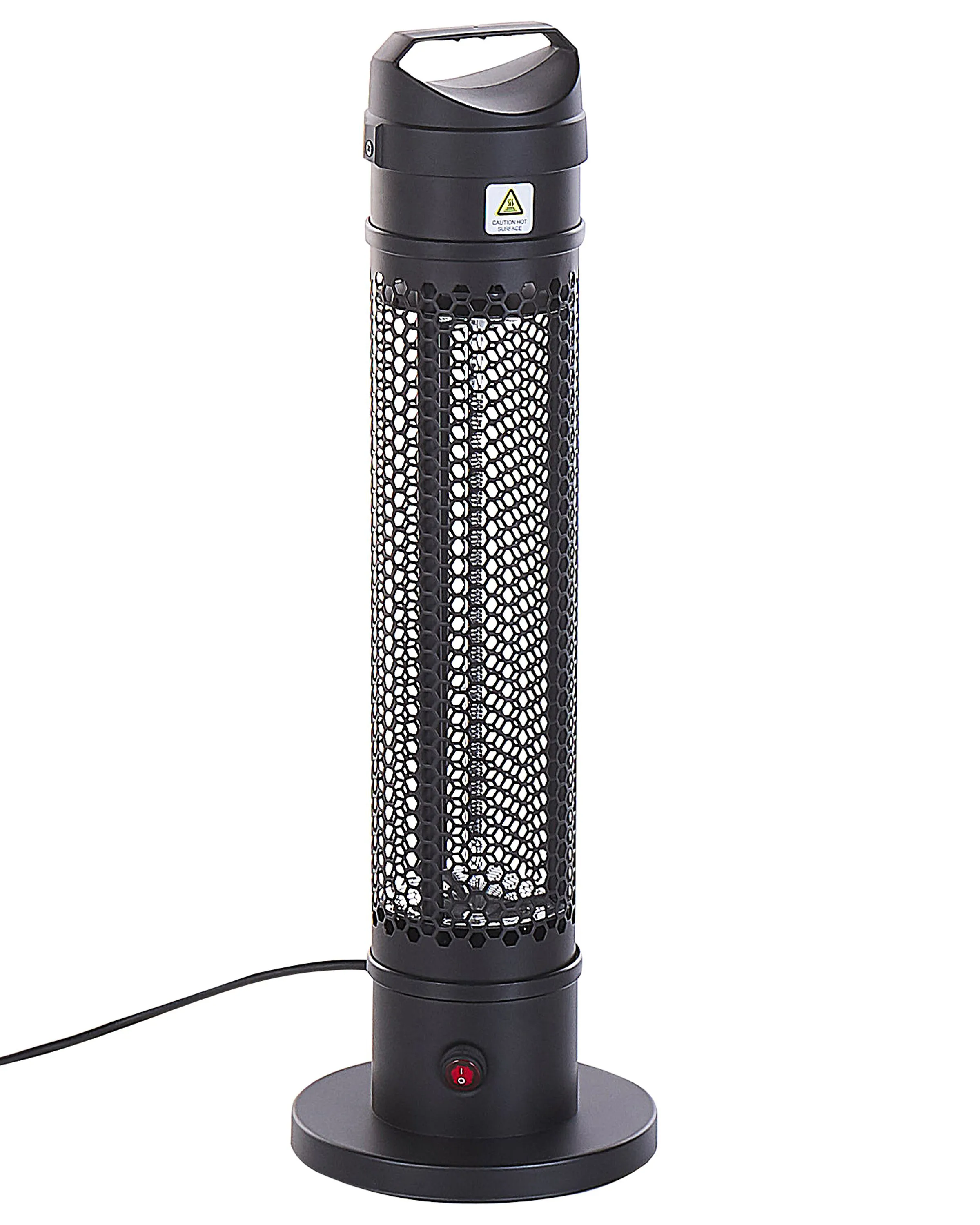 Freestanding Infrared Patio Heater KRAKATOA 1000 W Black