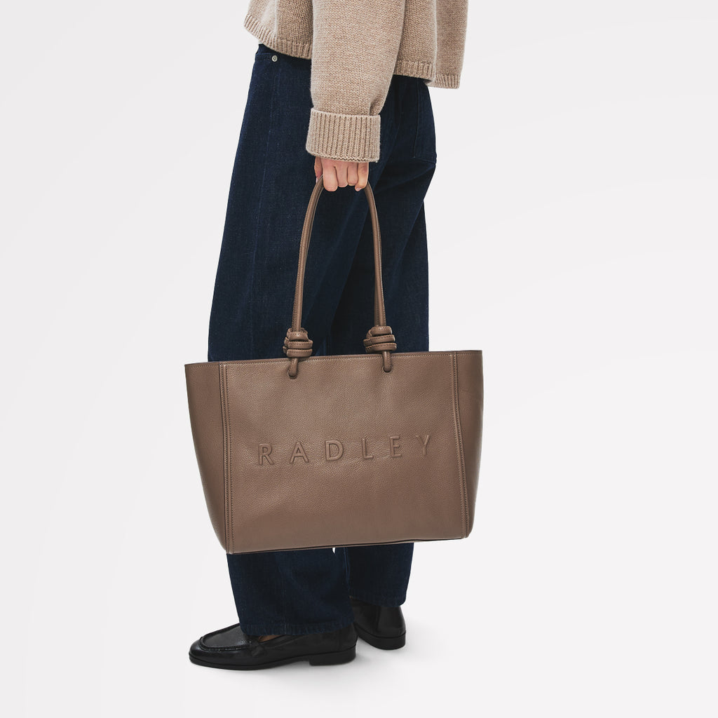 Ridgeway Gardens - Large Ziptop Tote Bag
