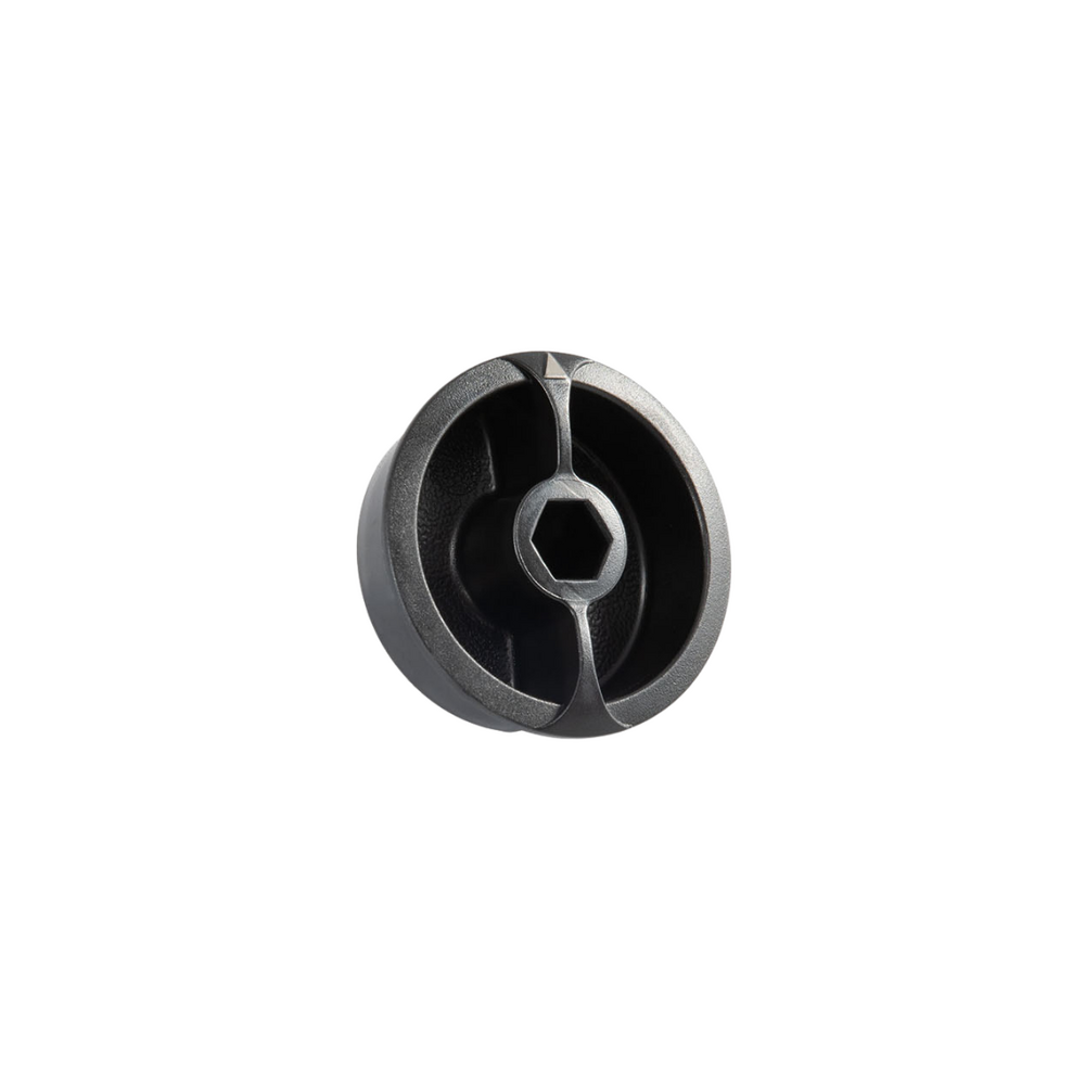 Bouton de commande du flux d'air spa Ardoise