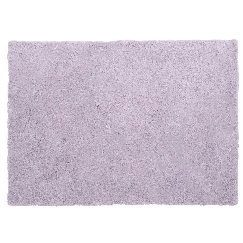 SWEET - Tapis tufté violet lilas à poils longs 120x170