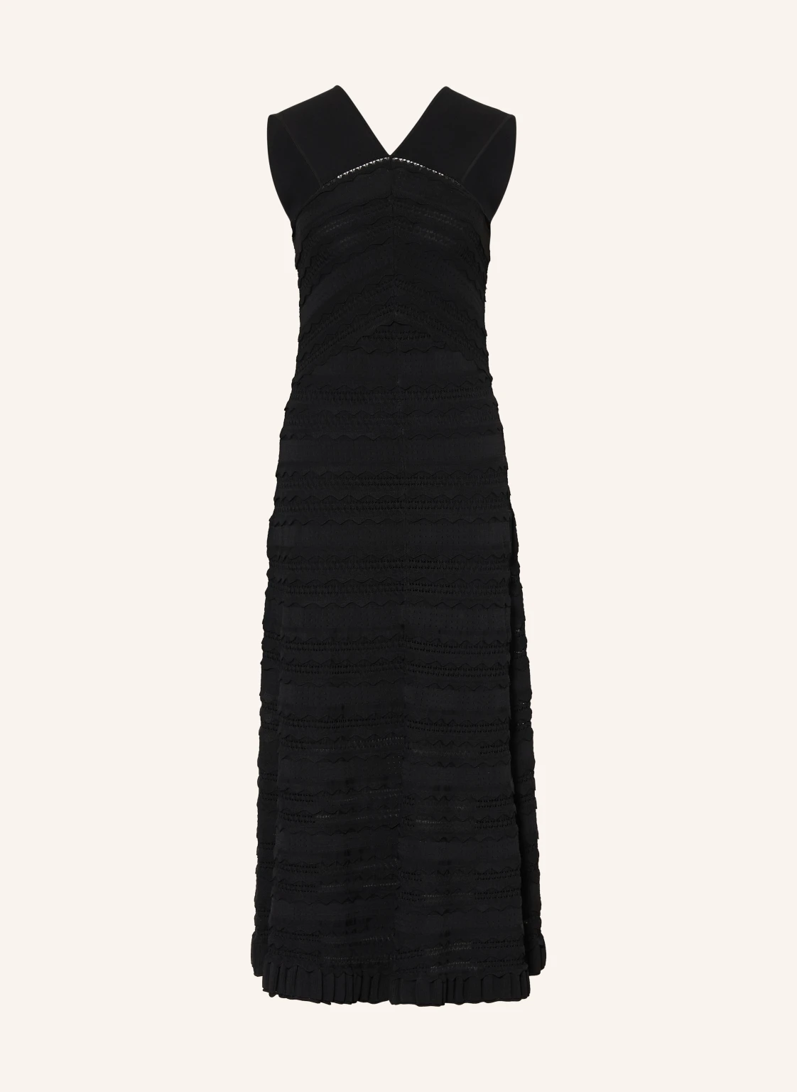 TED BAKER Strickkleid SOLEANE mit Rüschen