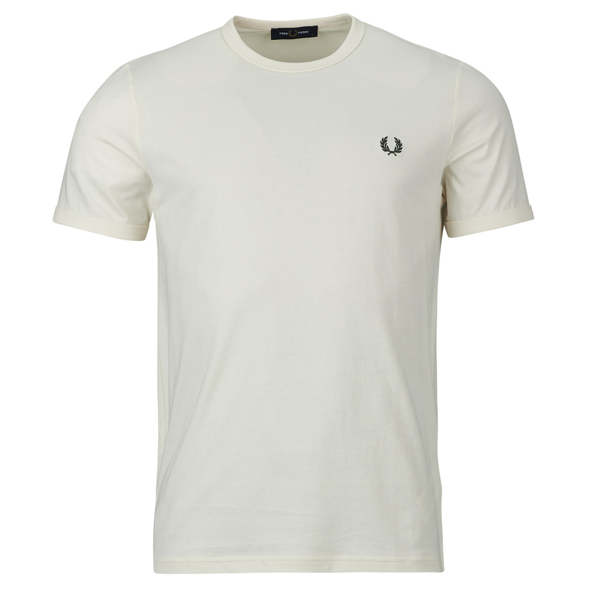 Fred Perry - RINGER T-SHIRT - Beige