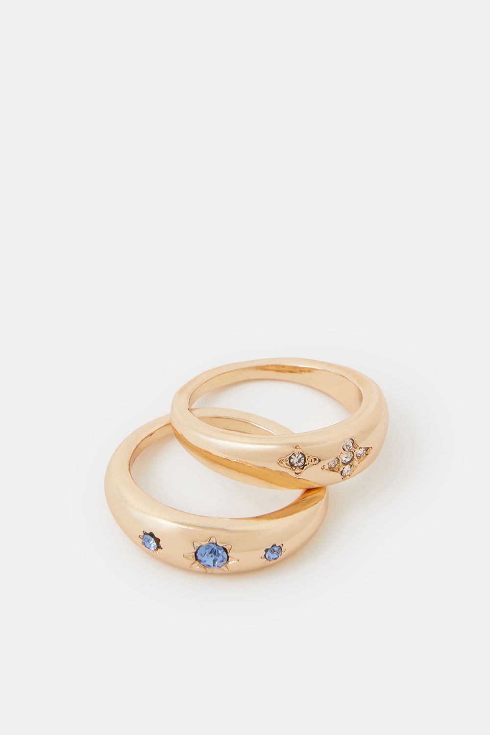 Accessorize 2-Pack Celestial Gem Rings