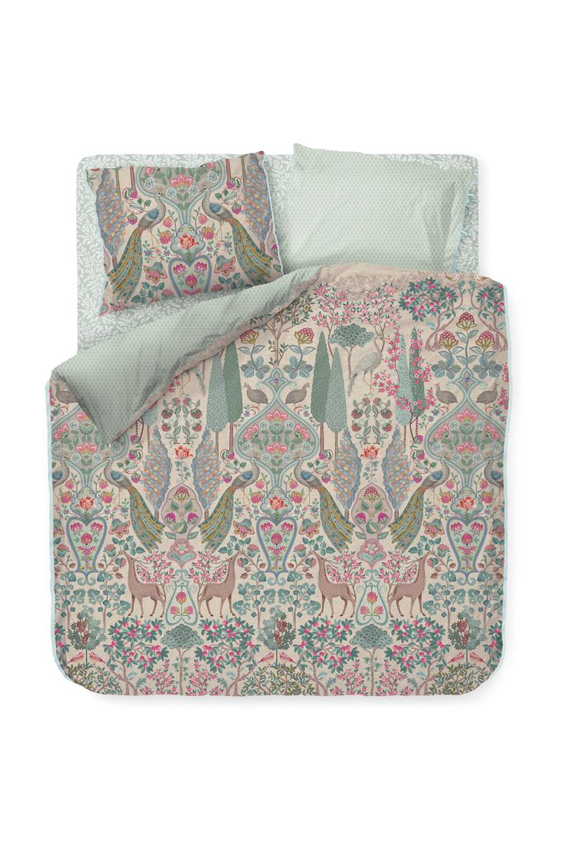 Pip Studio dekbedovertrek Pavoni - 260x200/220 cm - gebroken wit