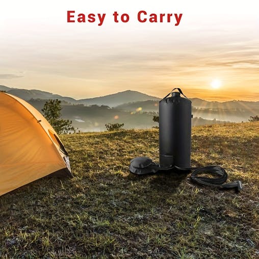 NNETM Shower Bag with Pump & Nozzle