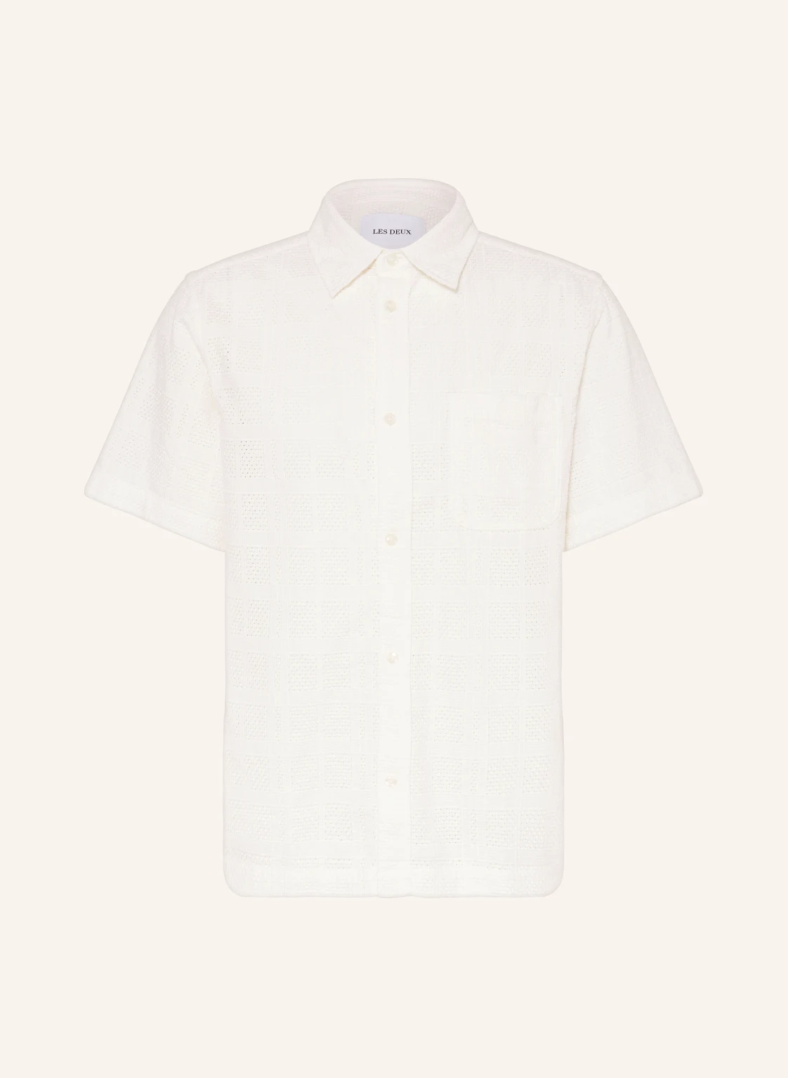 LES DEUX Kurzarm-Hemd CHARLIE Regular Fit
