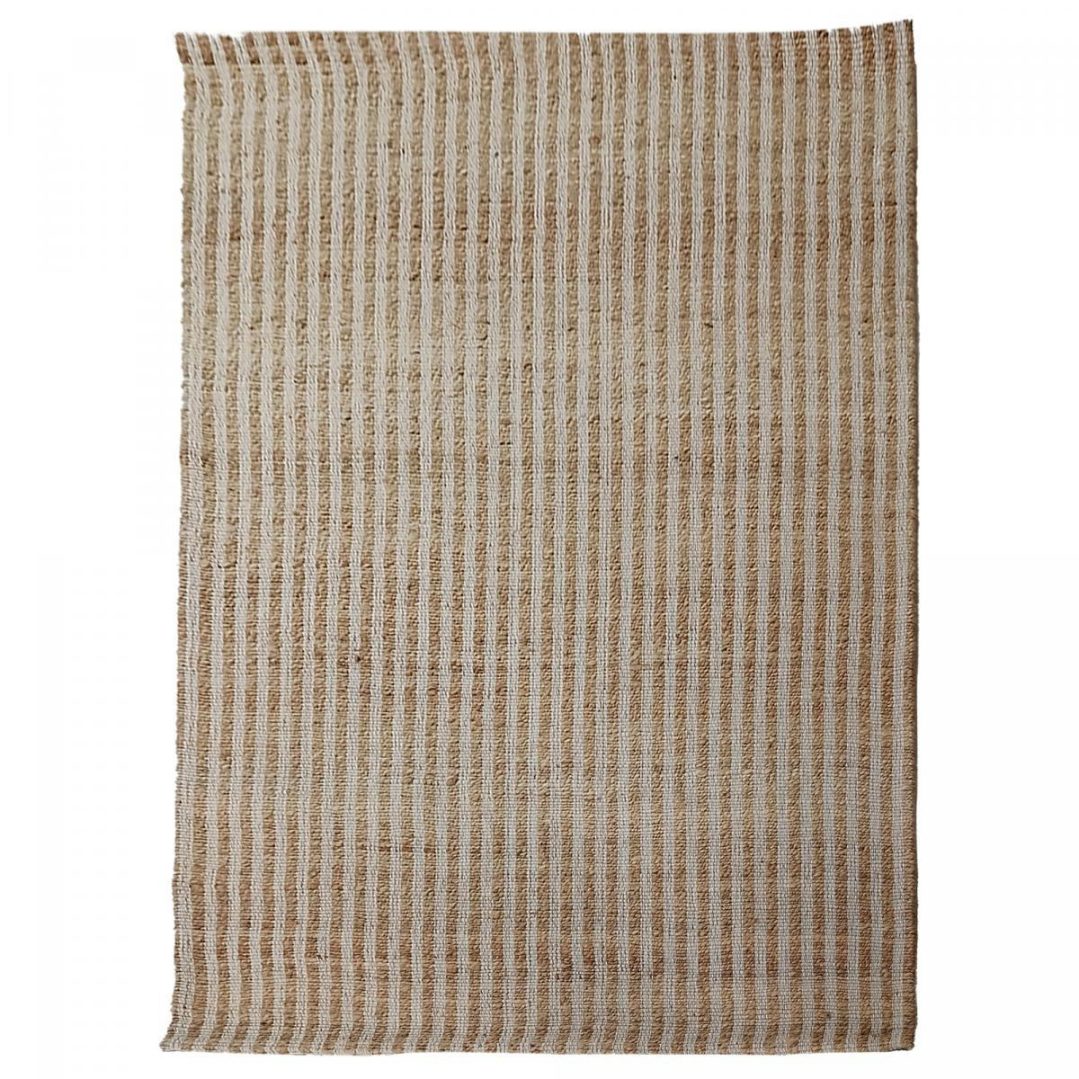 VERTYJUTE - Tapis jute en jute beige 160x230