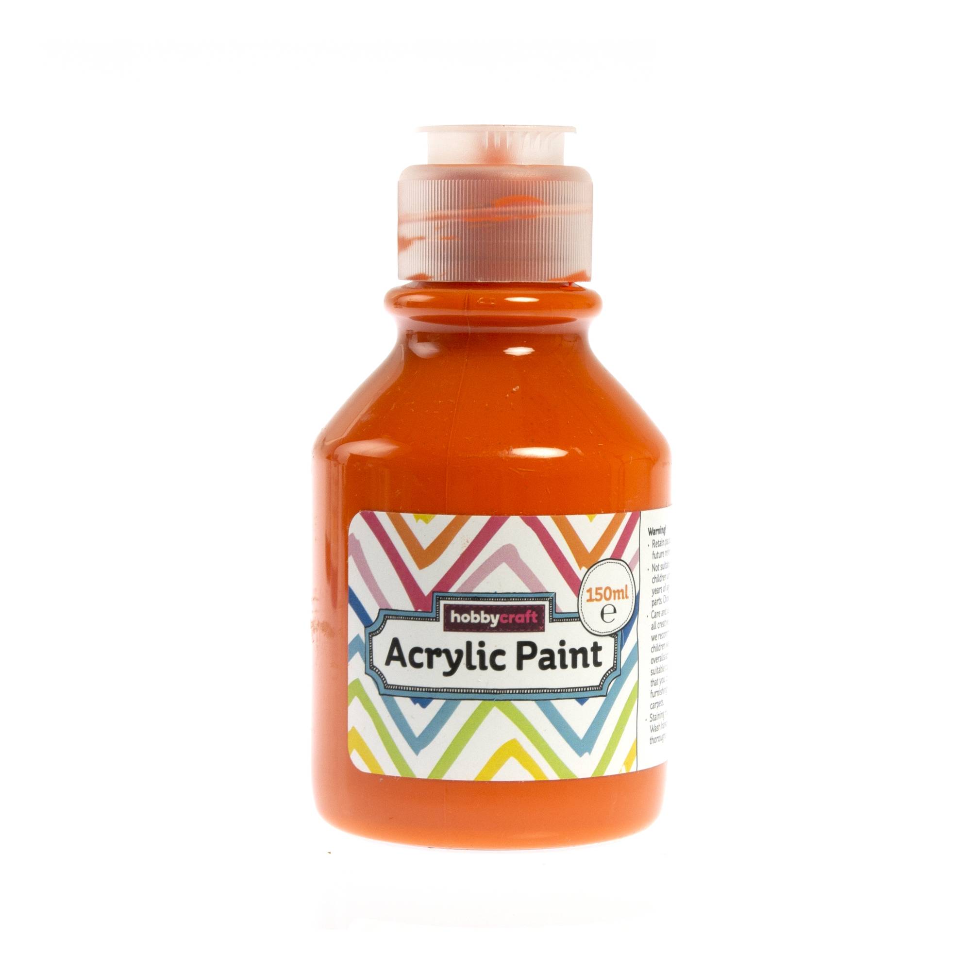 Kids�?Orange Acrylic Paint 150ml