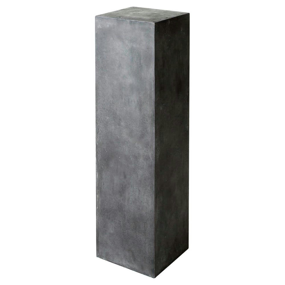 Mineral - Colonne anthracite béton