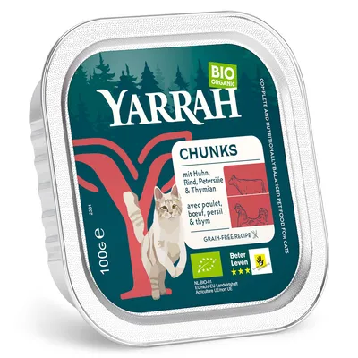 Yarrah Organic Chunks 16 x 100g