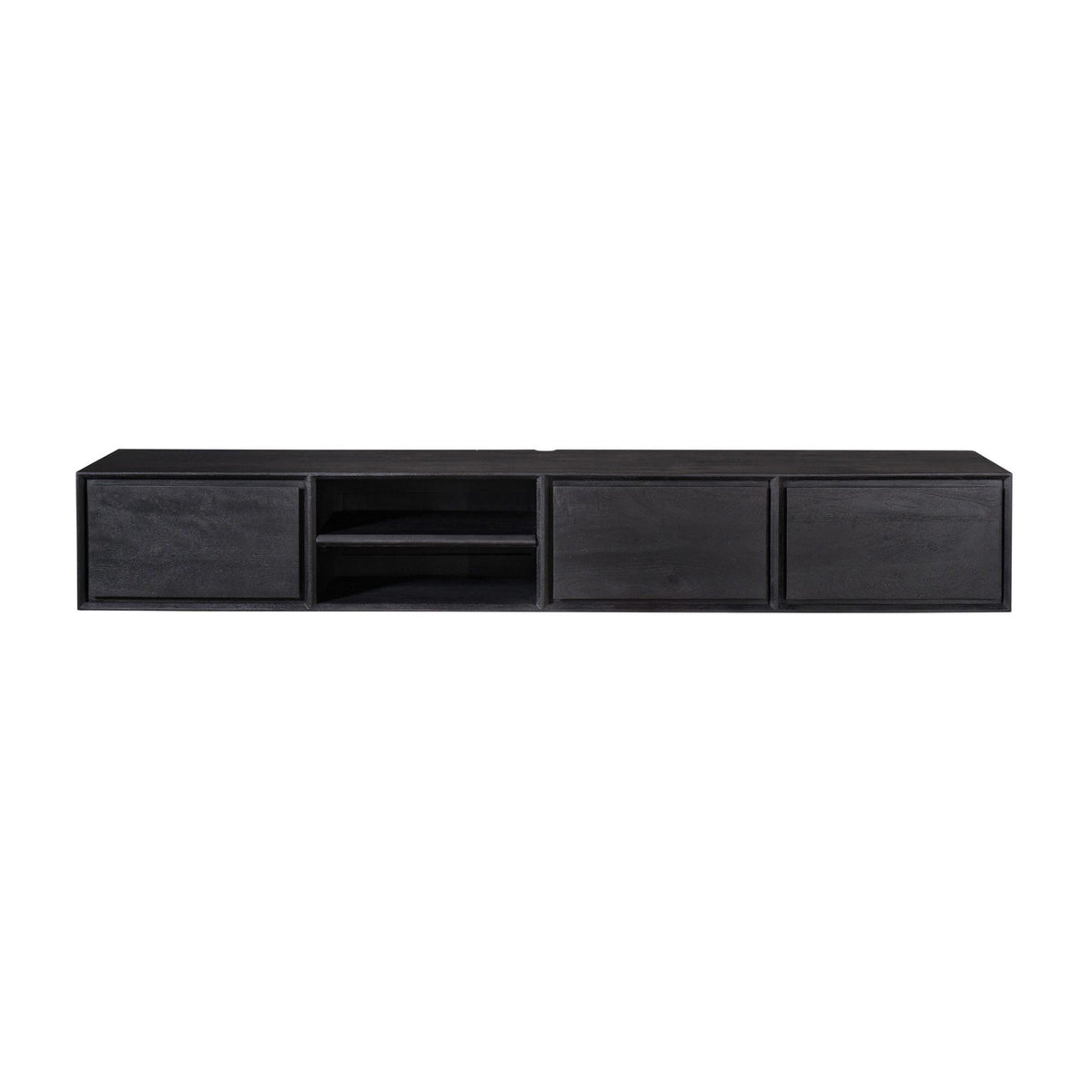 Starfurn Tv-meubel Ambiance - Zwevend - Zwart Hout - 200x35x30cm