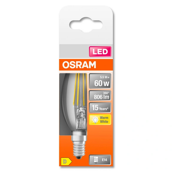 LED-Lampe »LED Retrofit CLASSIC B«, 5,5 W, 240 V