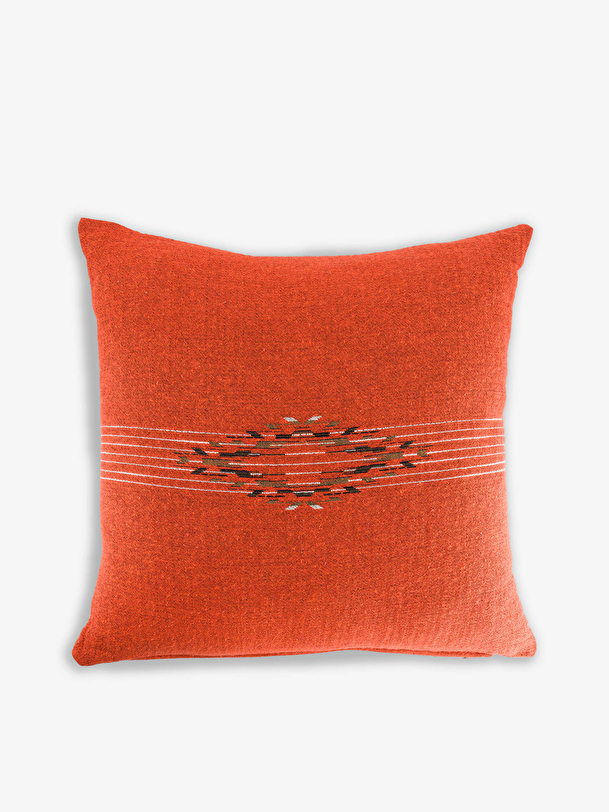 Coussin pueblo bi-face 45x45 multico multicolore