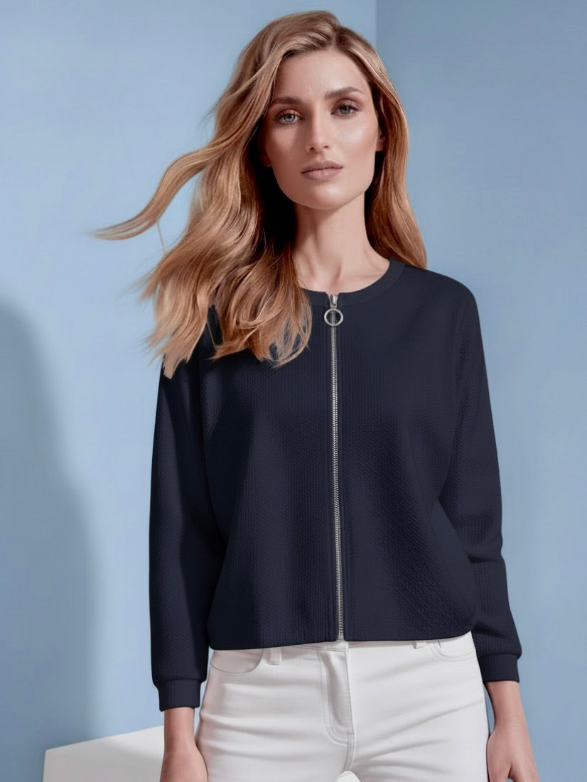 NEW Zippered Cardigan