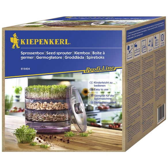 Anzucht-Set »Profi-Line«, rund, BxHxT: 18,5 x 19 x 18,5 cm