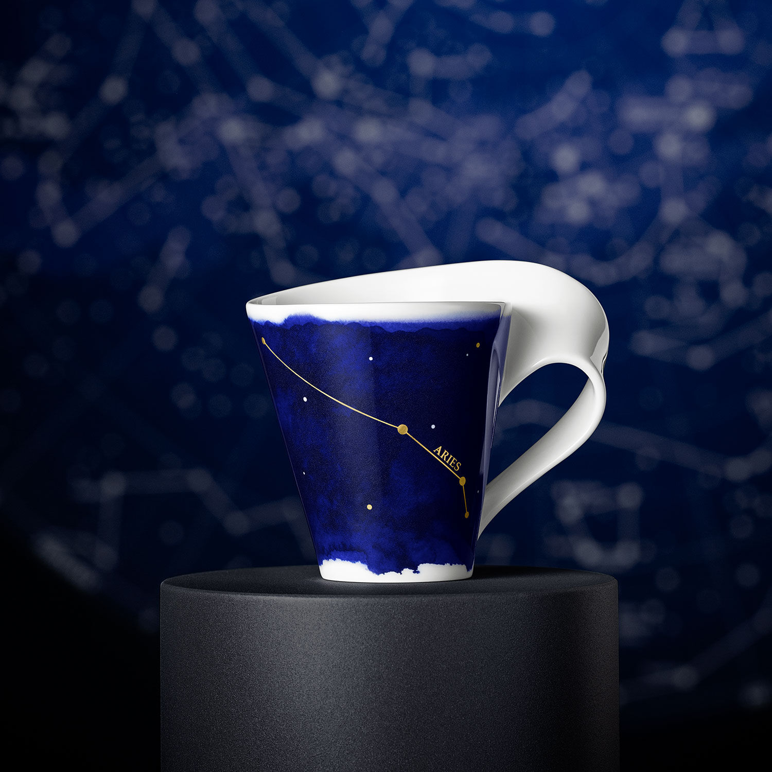 NewWave Mug - Multi-colored, 8.2 oz, Premium Porcelain