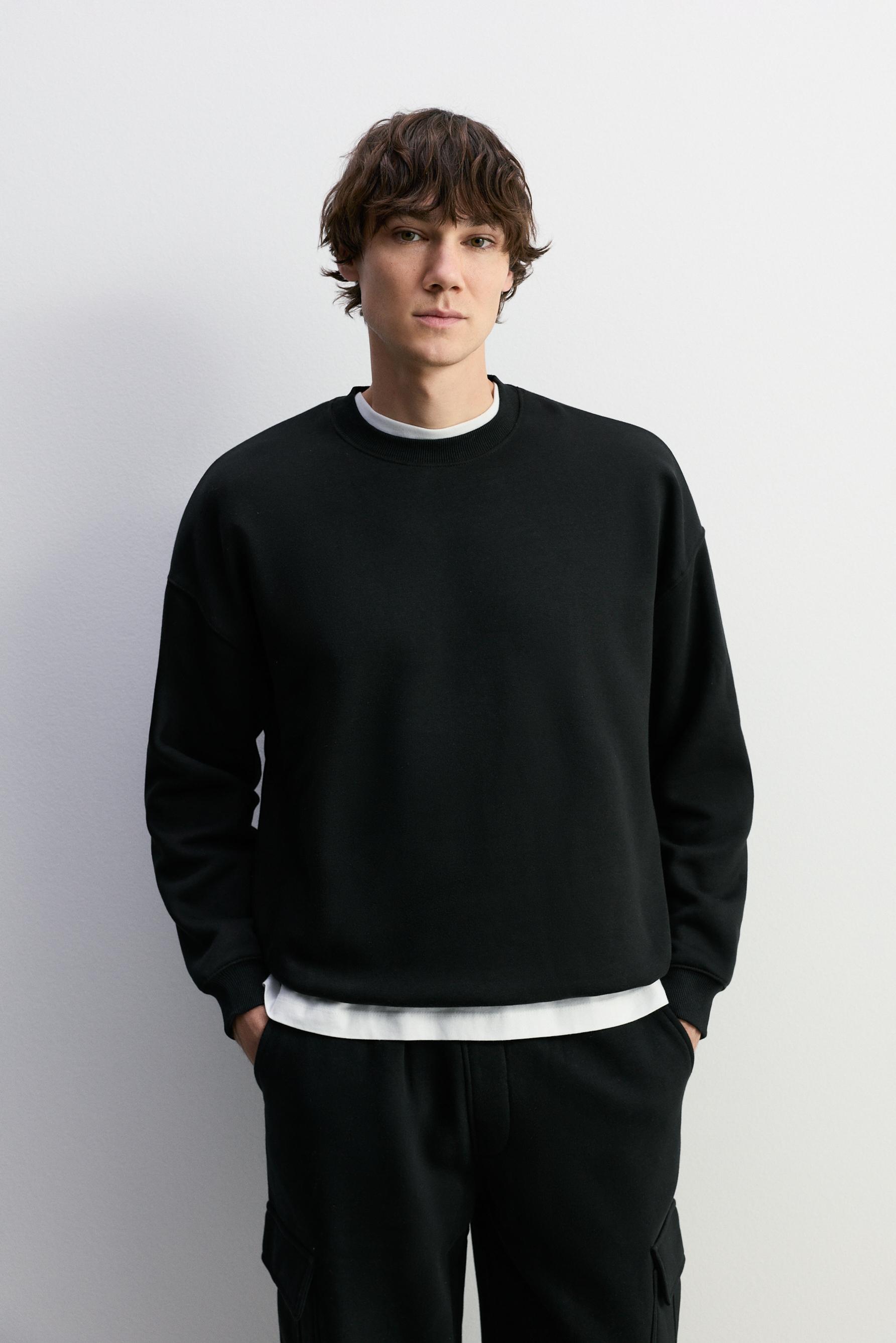 Sudadera básica oversize